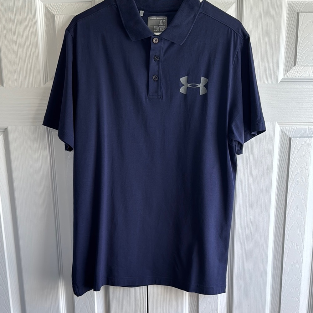 Under Armour Blue Performance Polo Shirt